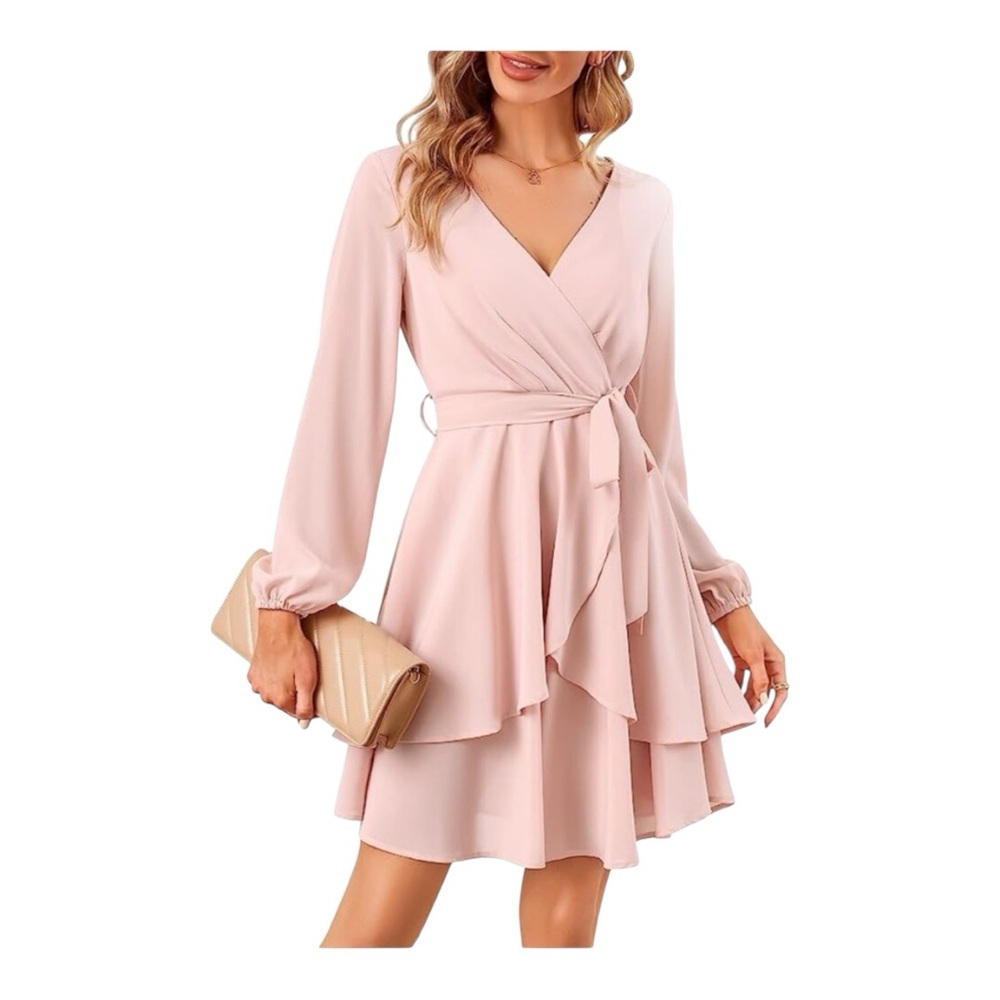 Kojooin Women’s Size XL Pink Dress